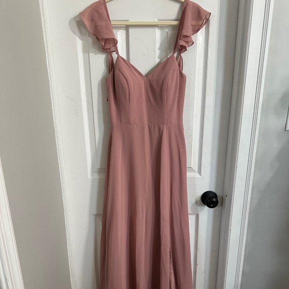 Azazie - EVERETT Bridesmaid Dress in Size A4 - Picture 5 of 5